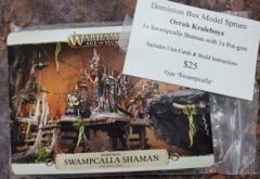 AoS: Orruk Swampcalla Shaman and Pot-Grot [1 sprue, 2 models] (Dominion Starter Set Edition)